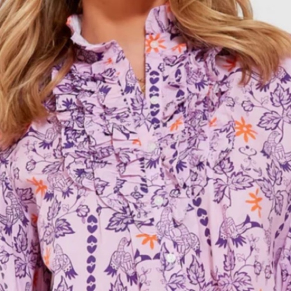 Oliphant Cinched Maxi Dress - Lovebird Lilac - NWT - Xl